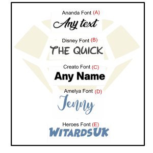 custom text samples image