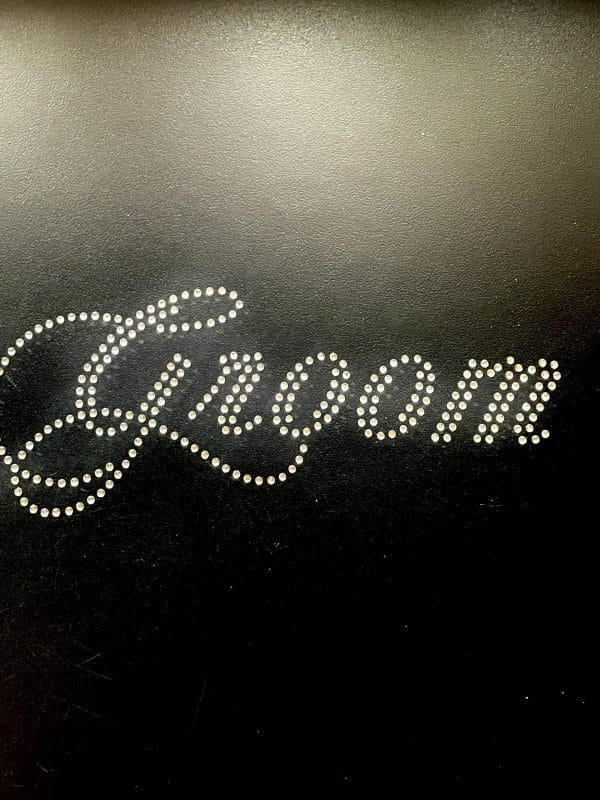 Dashing Groom Rhinestone Iron-On Transfers for Custom Creativity