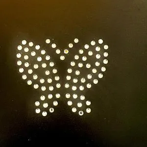 handmade rhinestone transfer