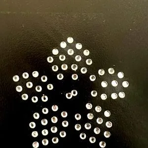 handmade rhinestone transfer