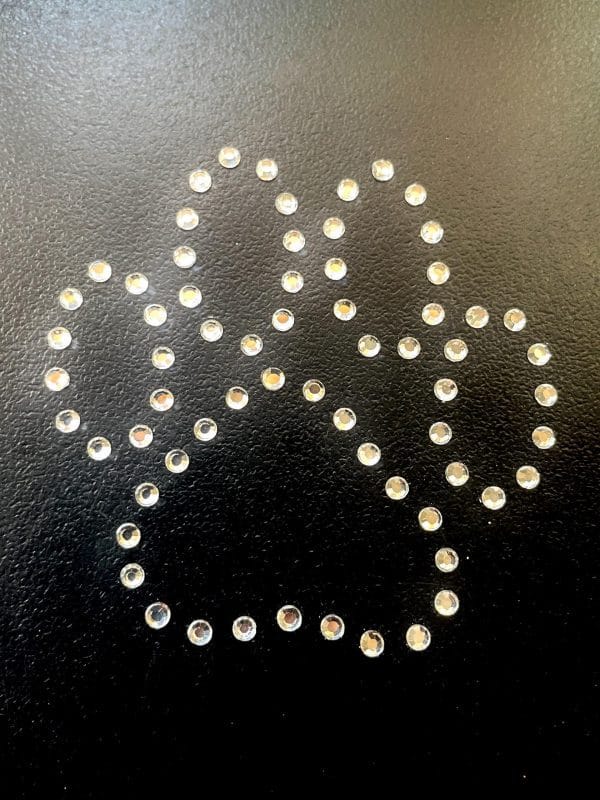 Paw Print Sparkle Transfers - Customizable Rhinestone Sets