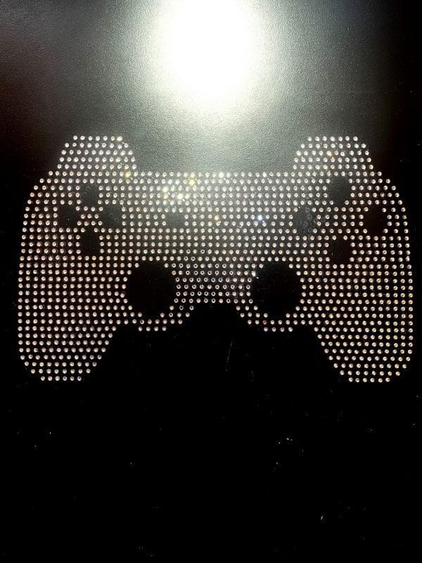 Shimmering Rhinestone PS5/PS4 Controller Transfer – 1200+ Gems!