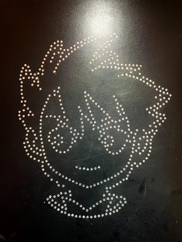 Sparkling Custom Anime Gamer Boy Rhinestone Transfer Design