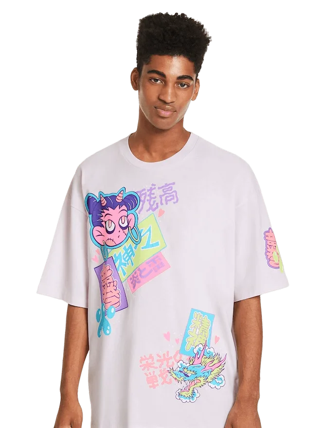 tshirt single stock image